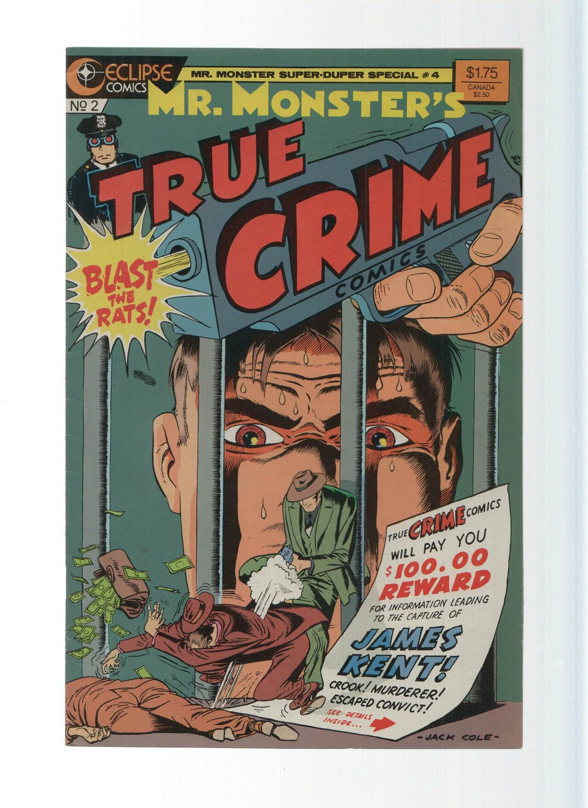 MR. MONSTER'S Super-Duper Special 4, TRUE CRIME: Numero 02: Meet the Split (Eclipse 1986) 