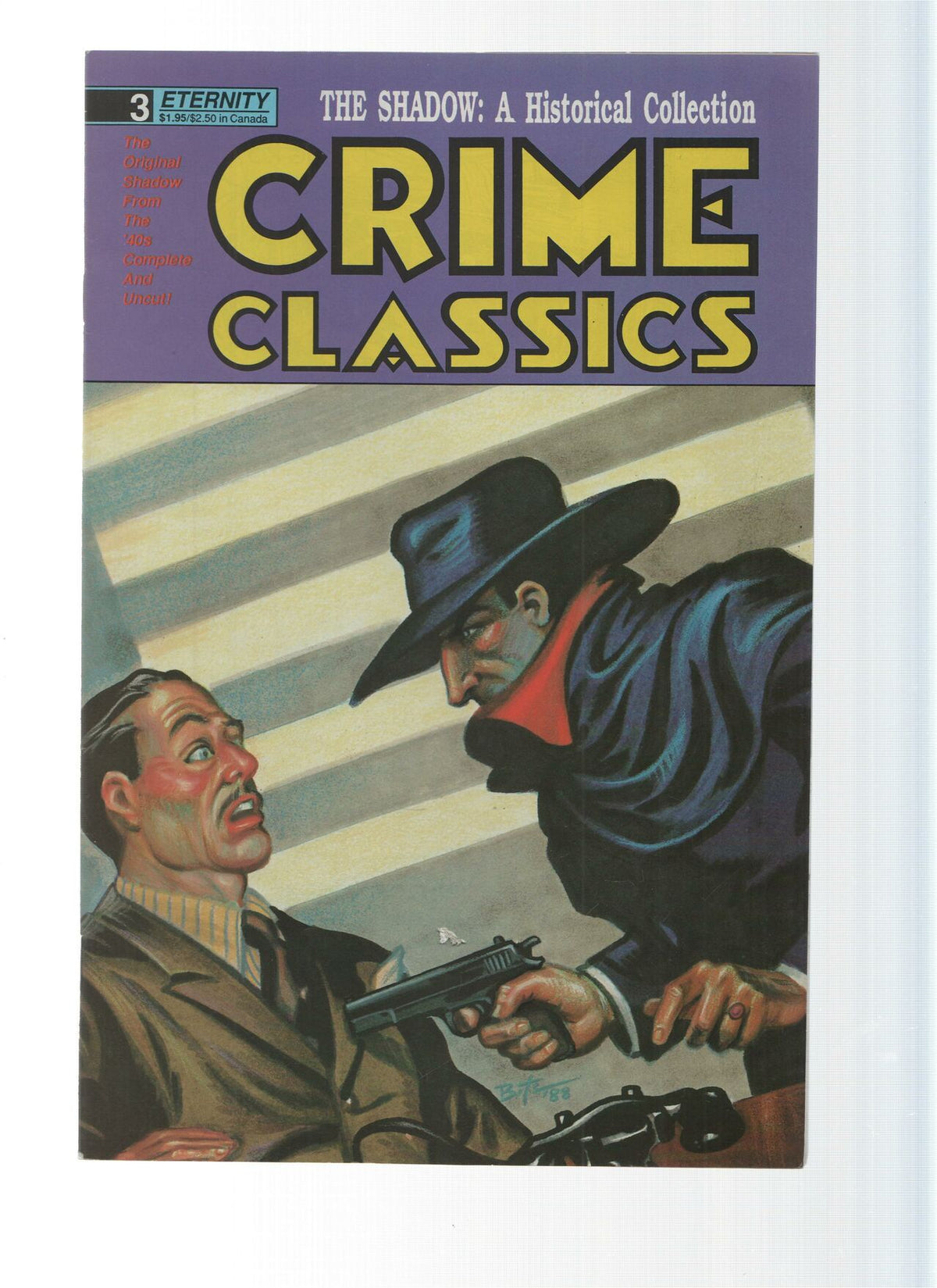 CRIME CLASSICS, Volume 1, Numero 03: The Mistery of the Sleeping Gas 2 (Eternity 1988)
