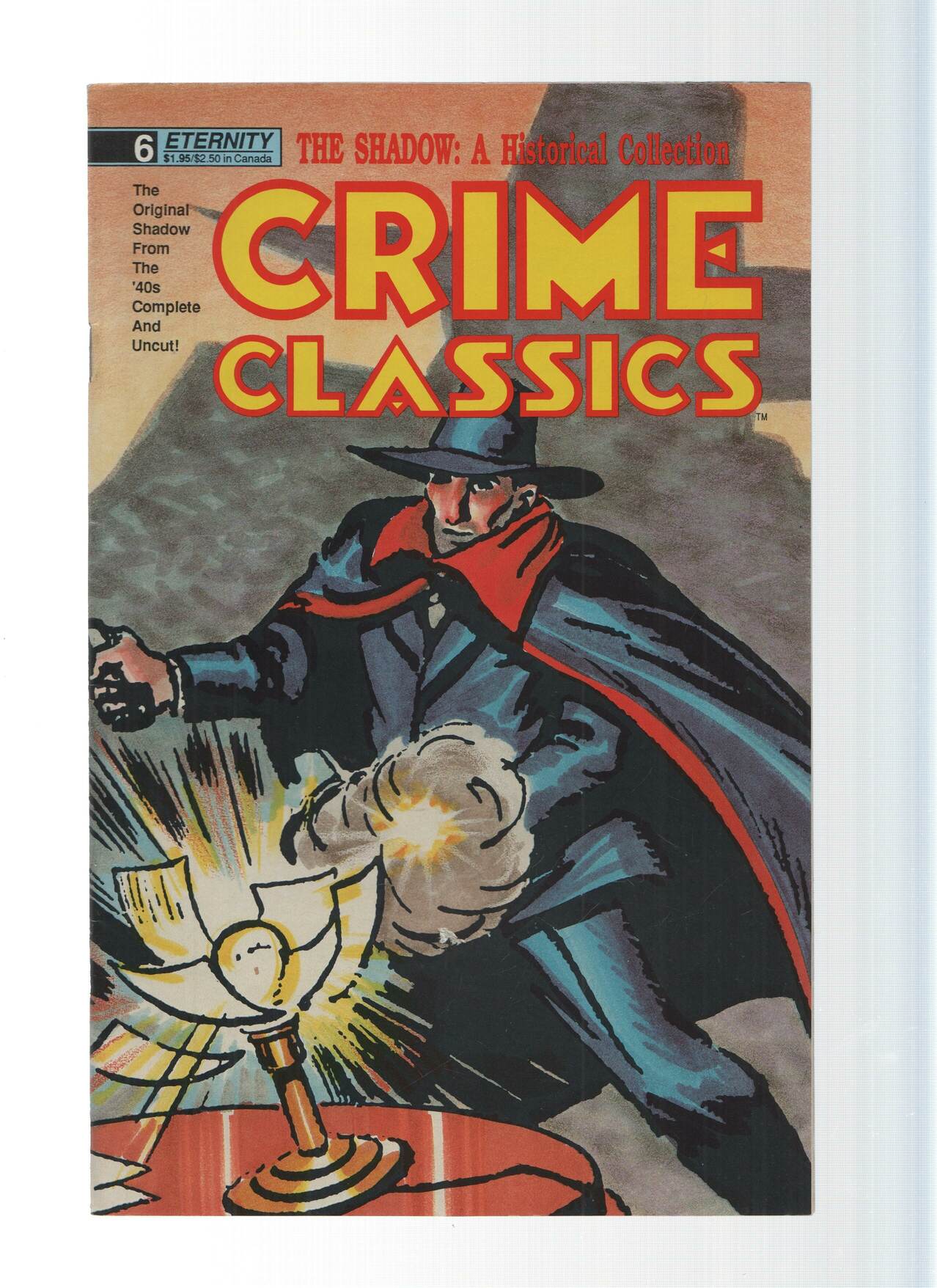 CRIME CLASSICS, Volume 1, Numero 06: Danger on Shark Island 3 (Eternity 1988)