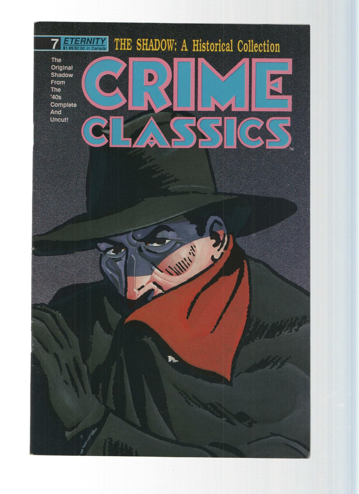 CRIME CLASSICS, Volume 1, Numero 07: The Shadow Vs. The Bund 2 (Eternity 1988)