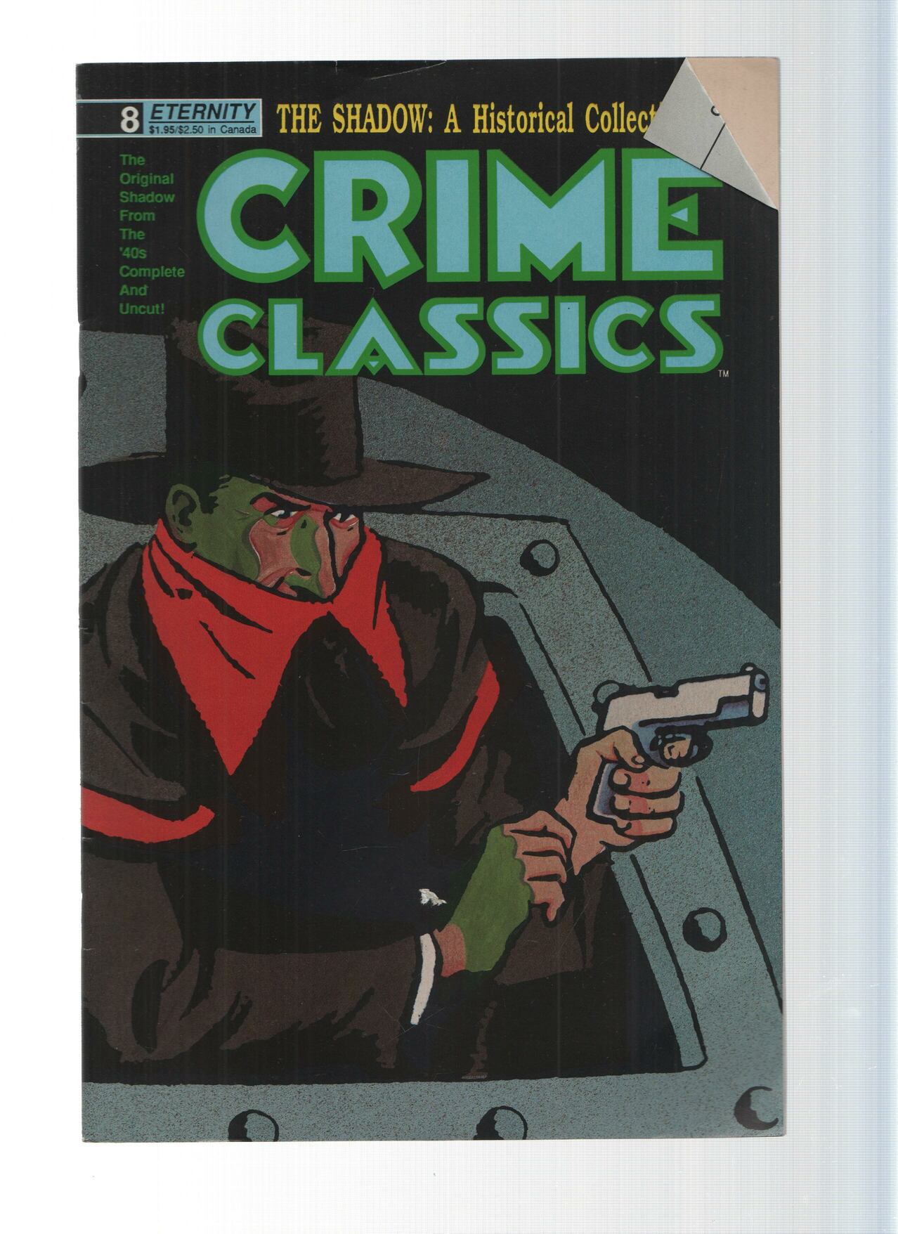 CRIME CLASSICS, Volume 1, Numero 08: The Shadow Vs. The Bund 3 (Eternity 1988)