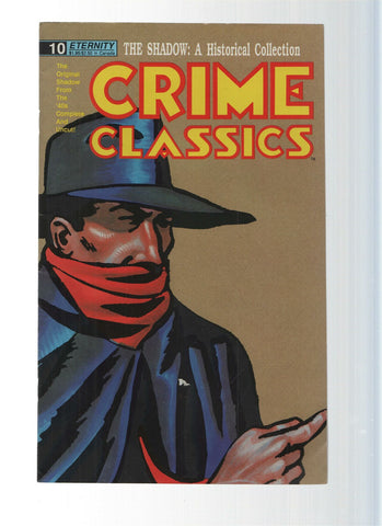 CRIME CLASSICS, Volume 1, Numero 10: The Shadow Vs. Shiwan Khan 3 (Eternity 1988)