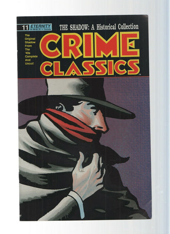 CRIME CLASSICS, Volume 1, Numero 11: The Shadow Vs. The Swindlers 2 (Eternity 1988)