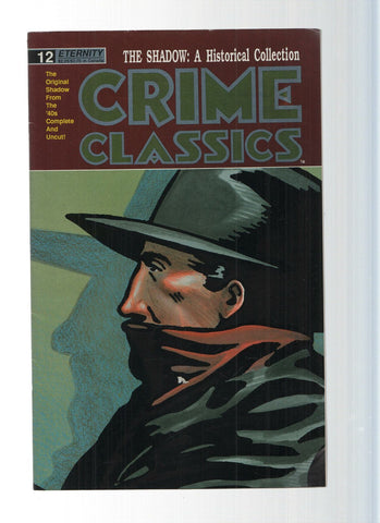 CRIME CLASSICS, Volume 1, Numero 12: The Shadow Vs. The Swindlers 3 (Eternity 1988)