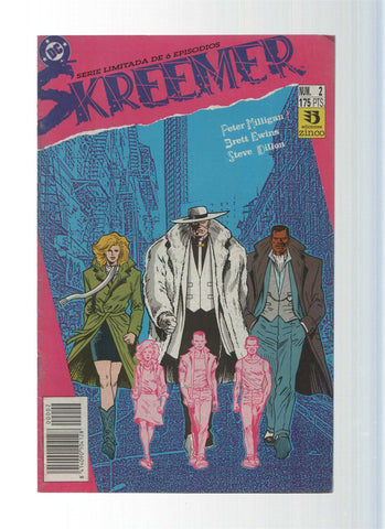 SKREEMER, Numero 02 de 06: Un Sorbo de la Criatura - Peter Milligan (Zinco 1992)