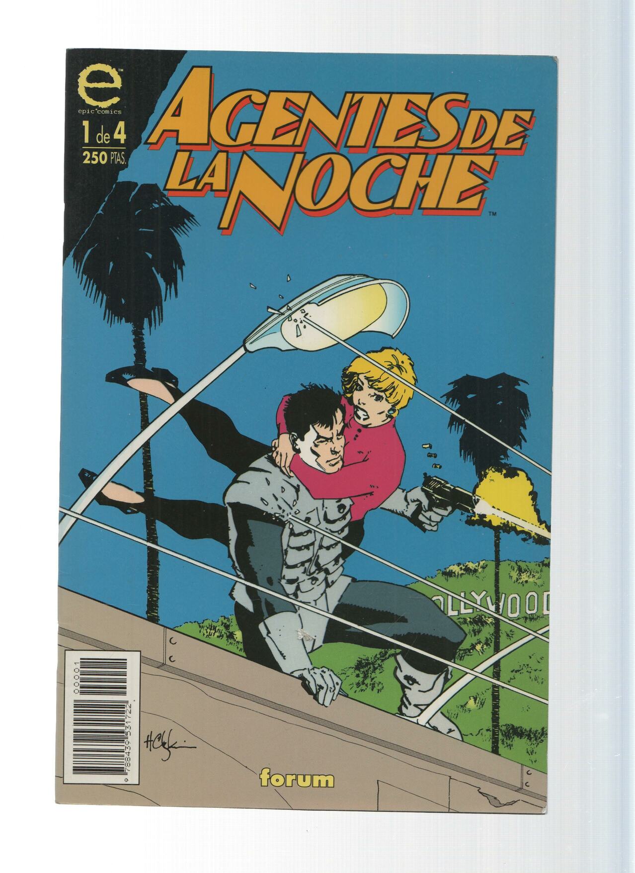 AGENTES DE LA NOCHE, Volumen 1: Numero 01 de 04 - Howard Chaykin  (Forum 1993 )