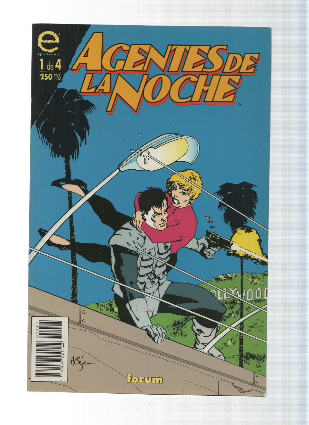 AGENTES DE LA NOCHE, Volumen 1: Numero 01 de 04 - Howard Chaykin  (Forum 1993 )