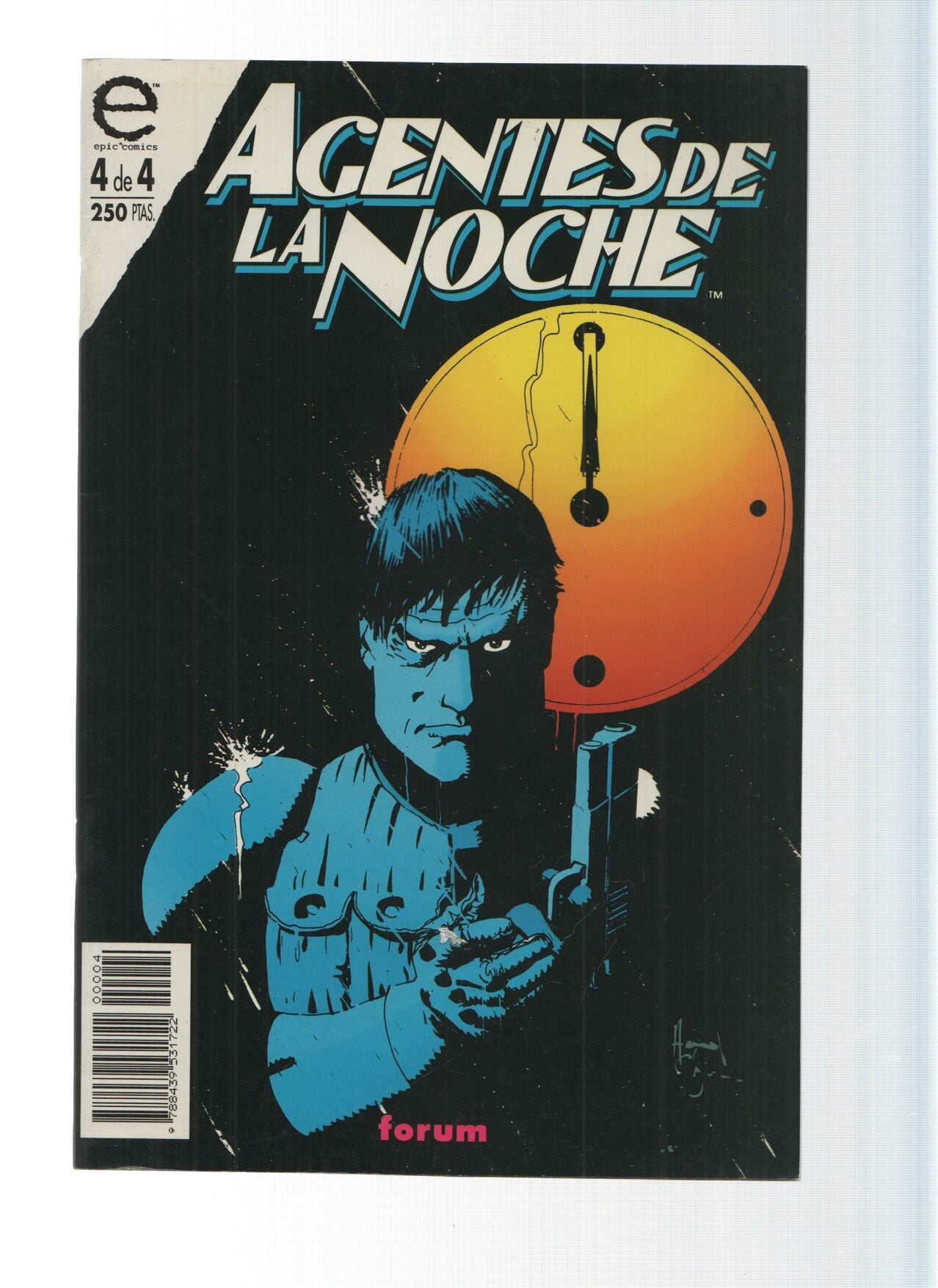 AGENTES DE LA NOCHE, Volumen 1: Numero 04 de 04 - Howard Chaykin  (Forum 1993 )