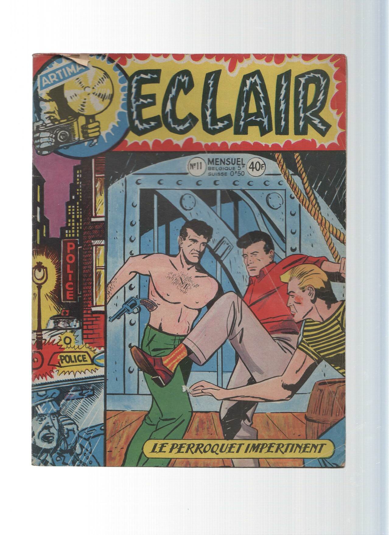 ECLAIR Mensuel, Numero 11: Le Perroquet Impertinent (Artima 1957)