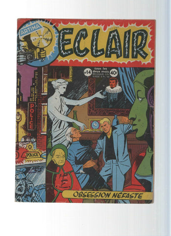 ECLAIR Mensuel, Numero 14: Obsession Nefaste (Artima 1957)