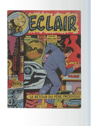 ECLAIR Mensuel, Numero 15: Le Retour du Pere Prodigue (Artima 1957)