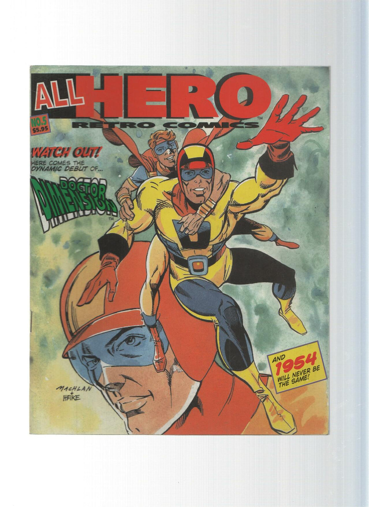 ALL HERO RETRO COMICS, Numero 05: DOCTOR DIMENSION (AC Comics 1998)