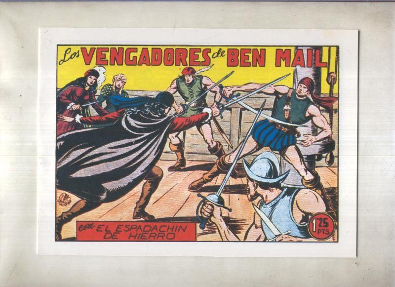 Facsimil: El Espadachin de Hierro numero 7: Los vengadores de Ben Mail