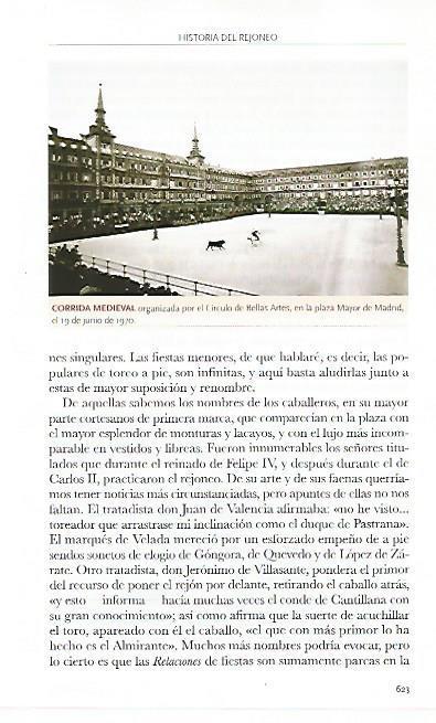LAMINA COSSIO 50505: Corrida medieval en Madrid en 1970
