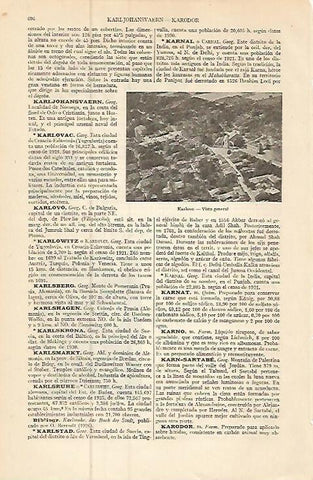 LAMINA ESPASA 09257: Vista de Karlovo Bulgaria