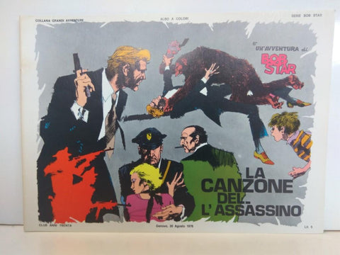 SERIE BOB STAR (RED BARRY), Numero 12: LA Canzone del l'Assassino (Collana Grandi Aventura 1976)