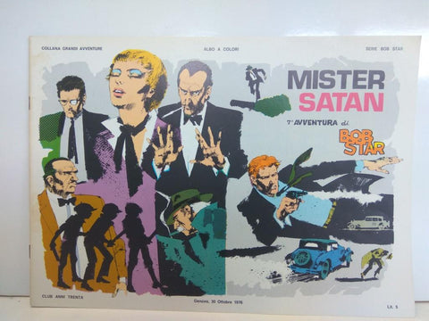 SERIE BOB STAR (RED BARRY), Numero 13: Mister Satan (Collana Grandi Aventura 1976)
