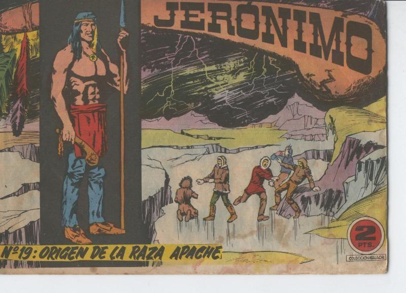 Jeronimo, editorial Galaor  numero 19