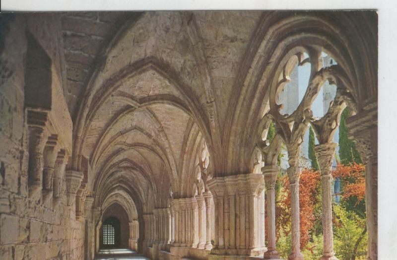 Postal 008161: Claustro gotico del Monasterio de Poblet