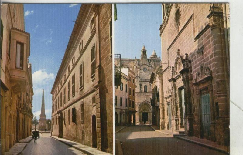 Postal 004156 : Menorca: Calle Mayor del Borne y calle Rosario
