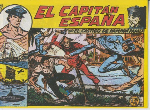 El Capitan España facsimil numero 12: El castigo de Hammon Parker
