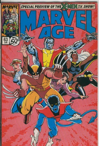 Marvel Age numero 063 de 1988