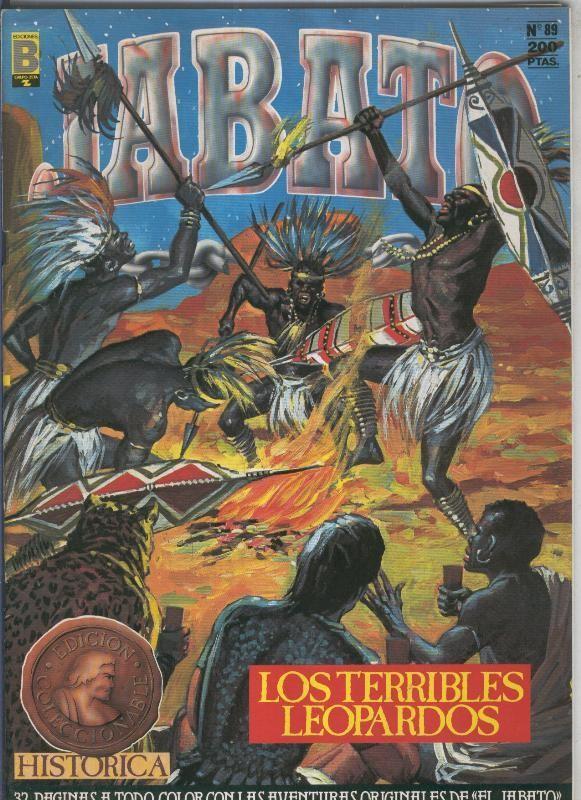 Jabato color primera edicion numero 089:Los terribles leopardos