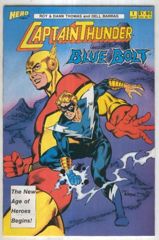 CAPTAIN THUNDER AND BLUE BOLT Vol.1 No.01: Back to the Beginning