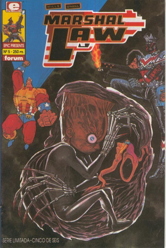 MARSHAL LAW, Volumen 1 No.05: Mark of Caine (Forum Comics)