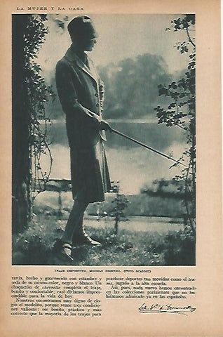 LAMINA BLANCO Y NEGRO 7719: Traje deportivo de Drecoll