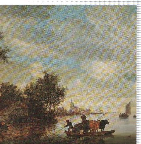 Hollande: Laminas  37 y 38: Zoelen y Le Bac par Salomon van Ruysdael