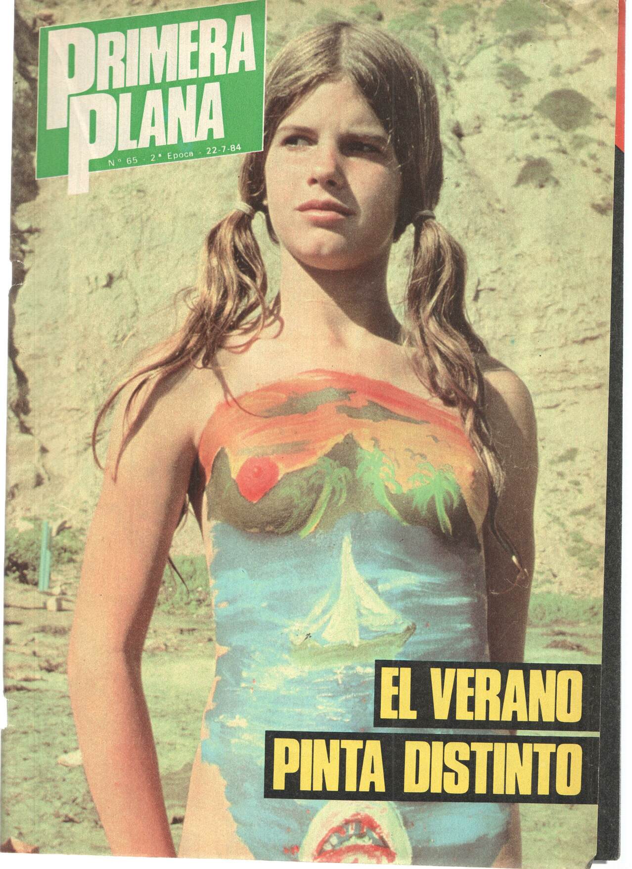 Revista: PRIMERA PLANA, 2ª Epoca, Numero 65: El Verano Pinta Distinto (1984)