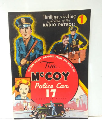 TIM MC COY IN POLICE CAR 17: Numero 01 - Action Story Adapted From the Movie (Anni Trenta 1971)