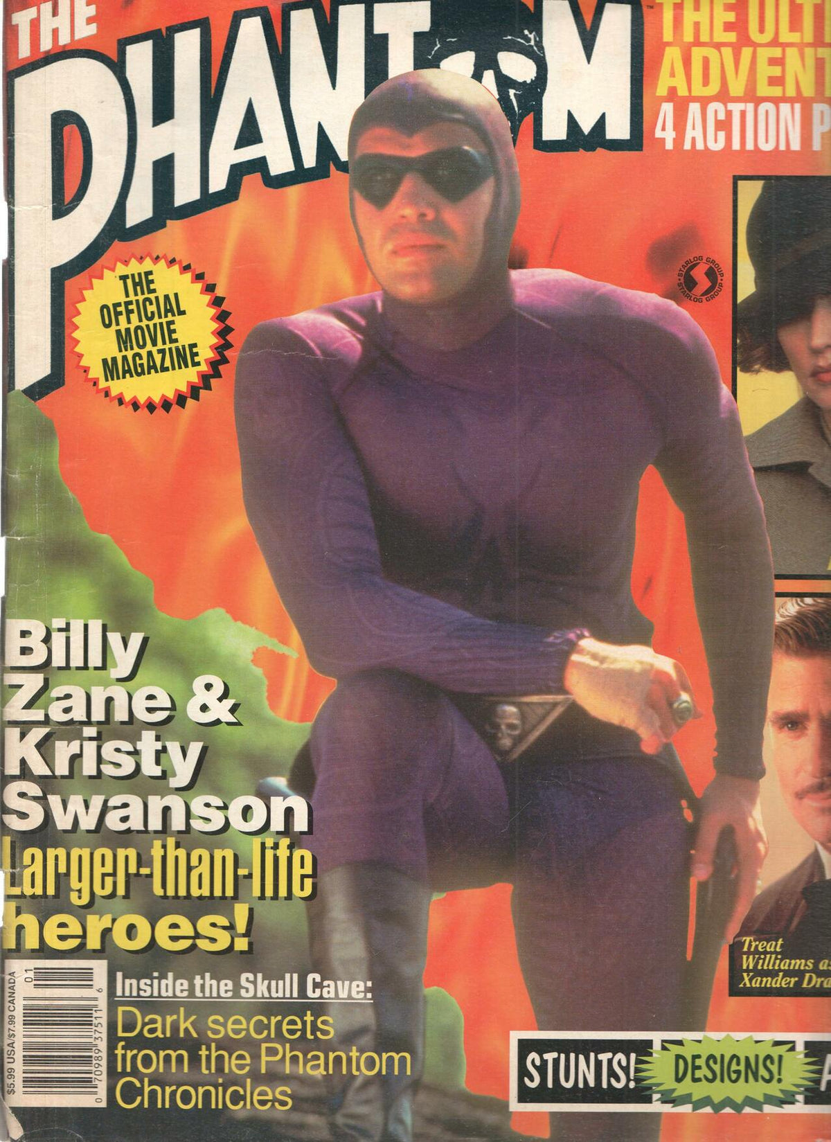 Revista: THE PHANTOM, Numero 01: The Offcial Movie Magazine / NO INCLUYE POSTERS (1996)