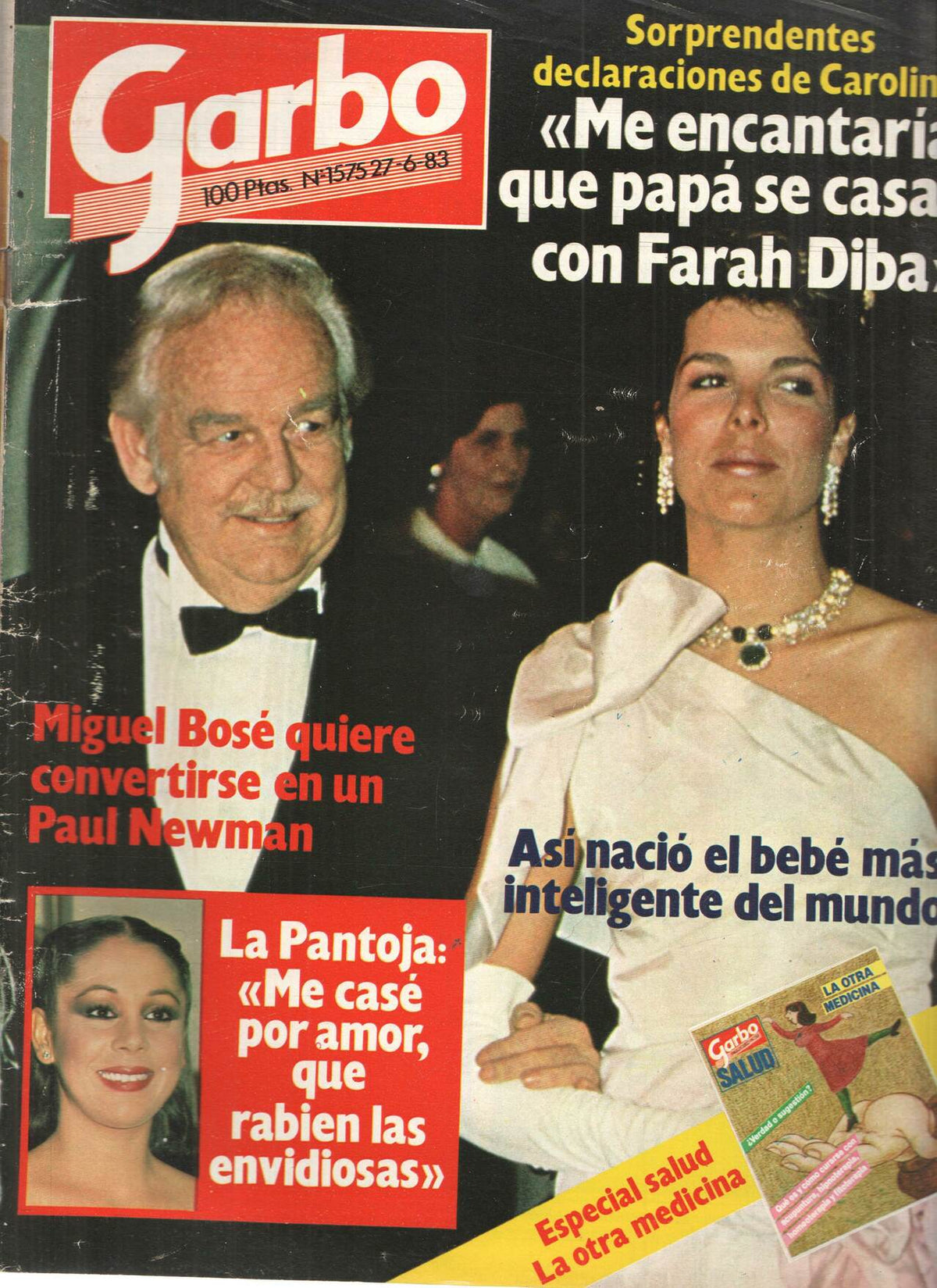Revista: GARBO, Numero 1575: Asi nacio e bebe mas Inteligente del Mundo (1983)