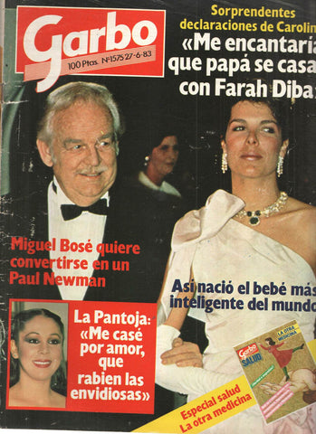 Revista: GARBO, Numero 1575: Asi nacio e bebe mas Inteligente del Mundo (1983)