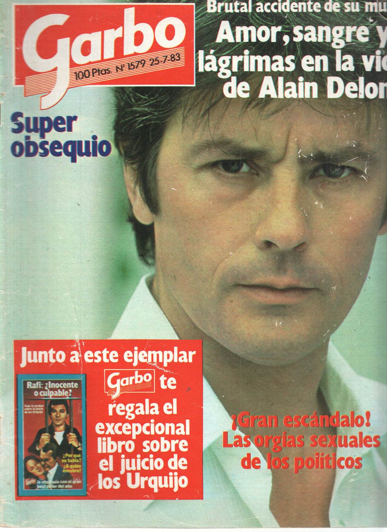 Revista: GARBO, Numero 1579: Isabel y Julio Iglesias unidos por el dolor (1983)