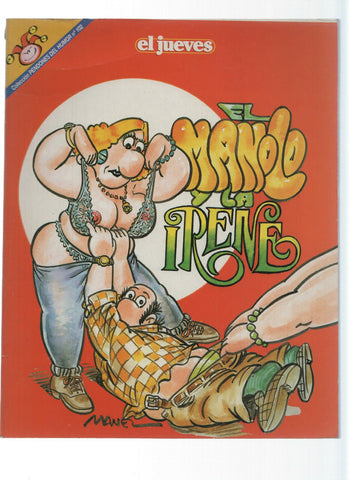 Pendones del Humor numero 102: EL MANOLO y LA IRENE - Manel (El Jueves 1994)