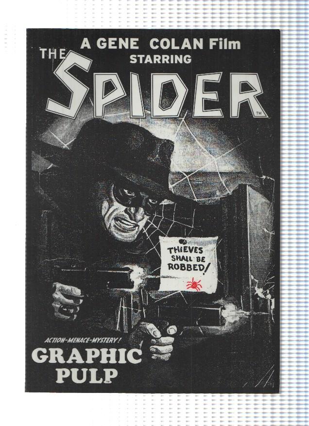 THE SPIDER, GRAPHIC PULP Magazine - Gene Colan (TM 2002)