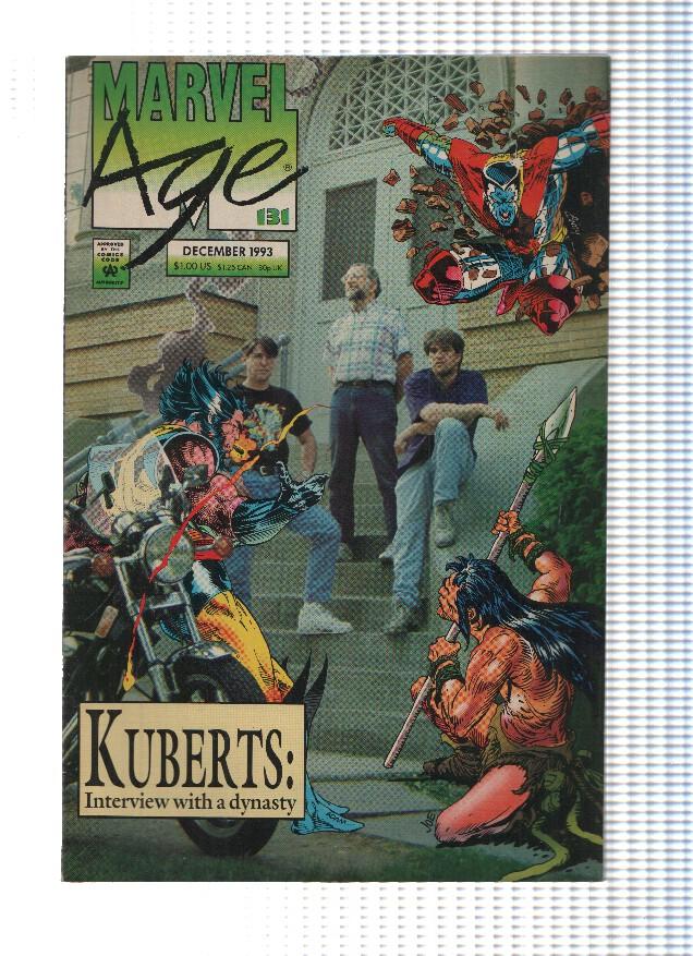 MARVEL AGE, Volume 1, Numero 131: KUBERTS, Interview with a dynasty (Marvel 1993)