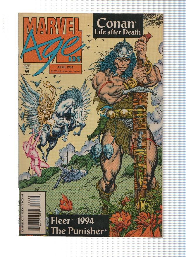 MARVEL AGE, Volume 1, Numero 135: CONAN, Life after Death (Marvel 1993)