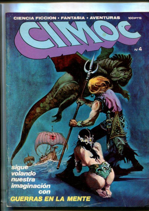 Cimoc de Antonio San Roman numero 04: Zephyd (Azpiri)-Jesus Redondo (guerras en la mente)