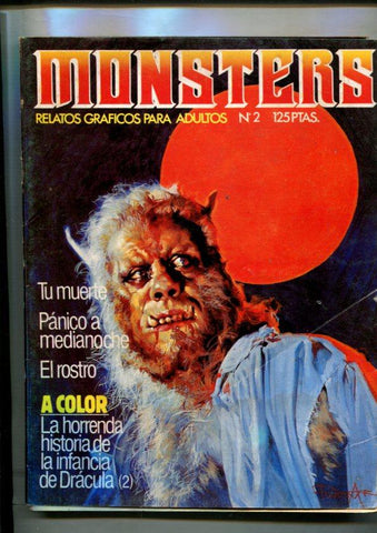 Monsters numero 02 (numerado 1 en interior) (grapas sacadas)