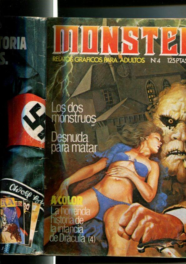 Monsters numero 04 (numerado 3 en interior)  (grapa sacada)