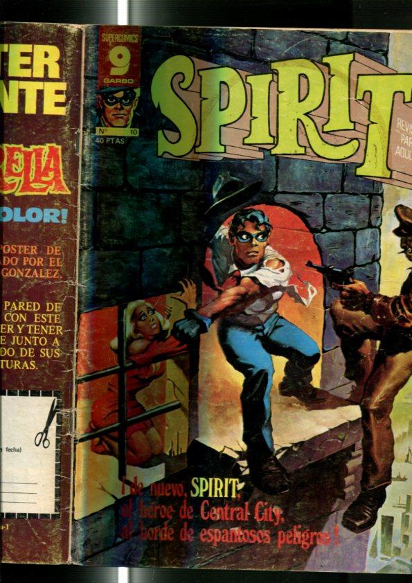 Spirit de Garbo numero 10 (numerado 3 en interior) (falta pliego central con aventura de color