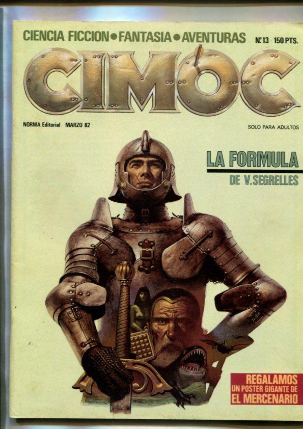 Cimoc revista numero 013: articulo 2 paginas sobre El Imperio de Trigan por Vazquez de Parga