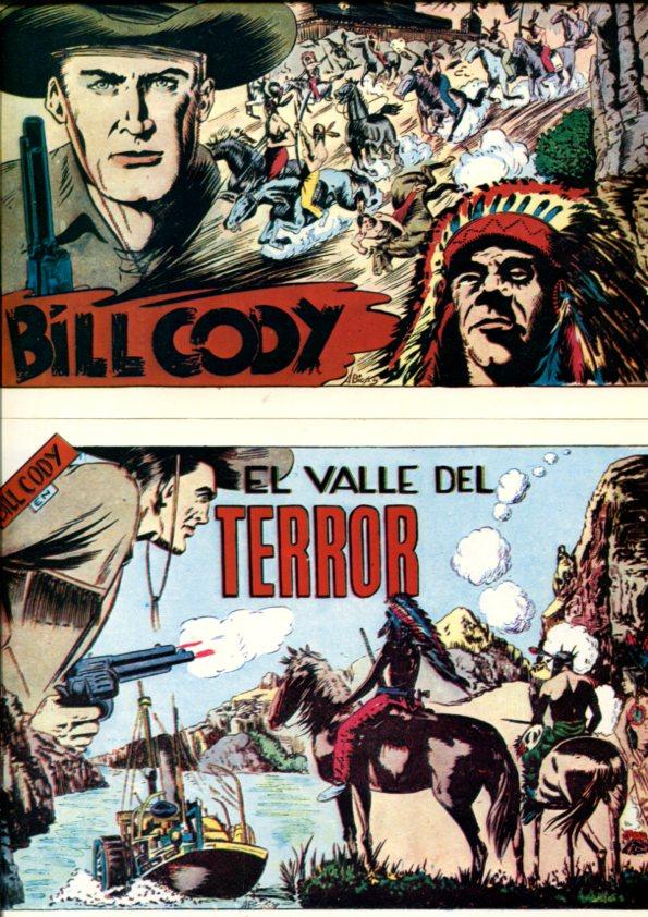 Facsimil: Bill Cody, coleccion de 16 numeros
