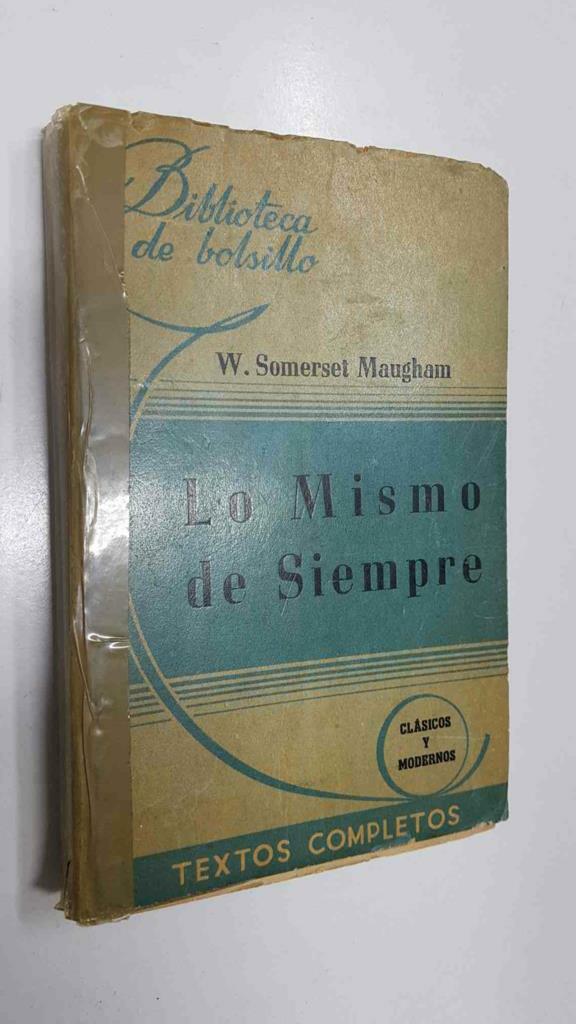 Biblioteca de Bolsillo: Lo mismo de siempre