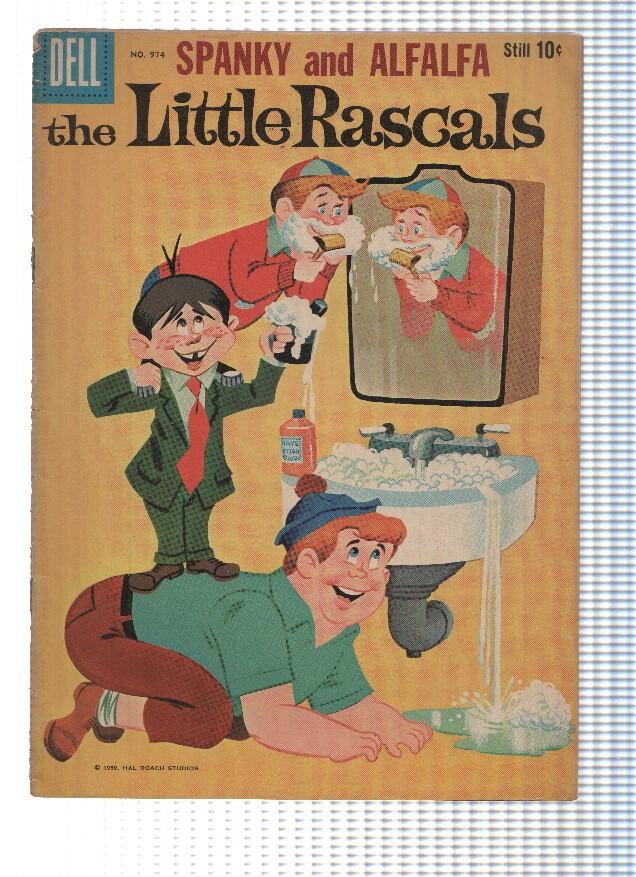THE LITTLE RASCALS, Numero 974: The Model Boy (DELL 1959)