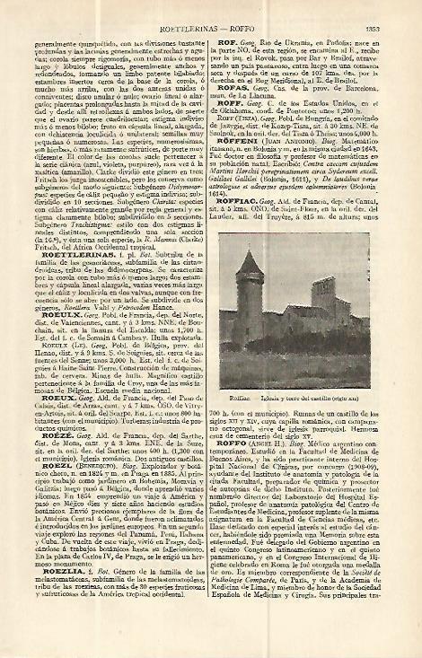 LAMINA ESPASA 13746: Iglesia de Roffiac Francia